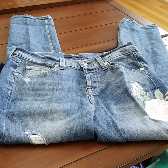 🌺 7 FOR ALL MANKIND JEANS - Picture 5 of 16